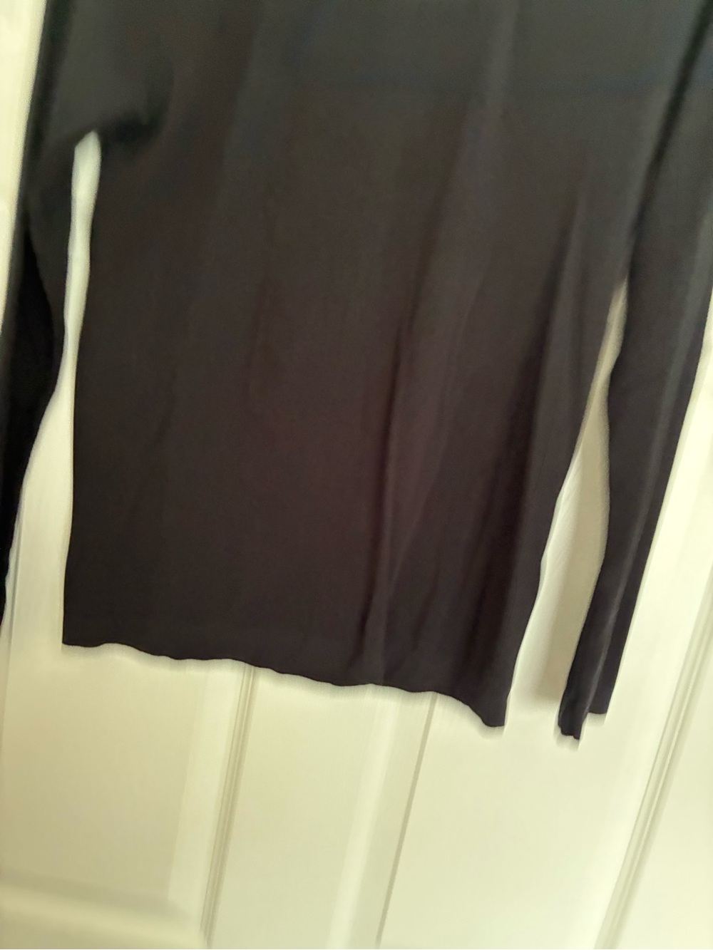 BOODY Black Crew Neck Long Sleeve Women's Sweater